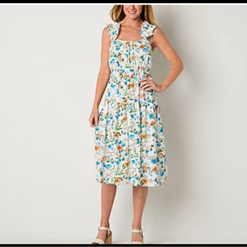 Peyton & Parker Floral Dress 3X - Picture 5 of 5